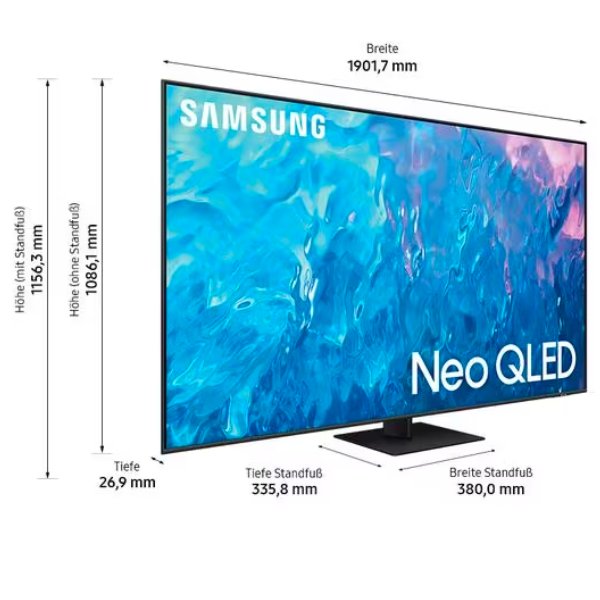 Samsung - 85", 4K UHD QLED TV, 2023 von techkistli.ch