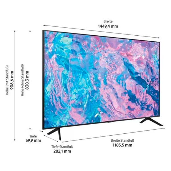 Samsung TV UE65CU7170 65", 3840 x 2160 (Ultra HD 4K), LED - LCD 2023 von techkistli.ch